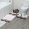 Набор ковриков для ванной комнаты SILVER M 2105