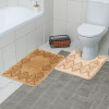 Набор ковриков для ванной комнаты M 2058 (Мультиколор)